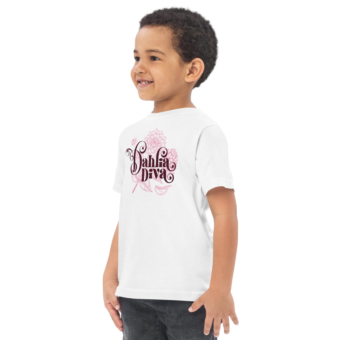 Dahlia Diva - Toddler Jersey T-Shirt