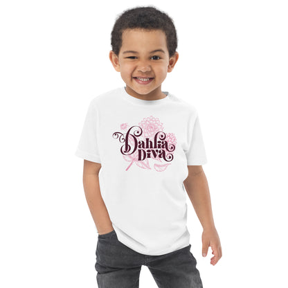 Dahlia Diva - Toddler Jersey T-Shirt