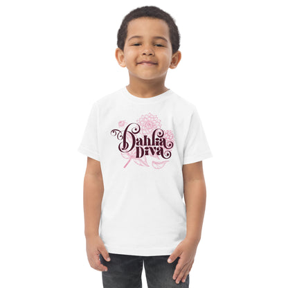 Dahlia Diva - Toddler Jersey T-Shirt