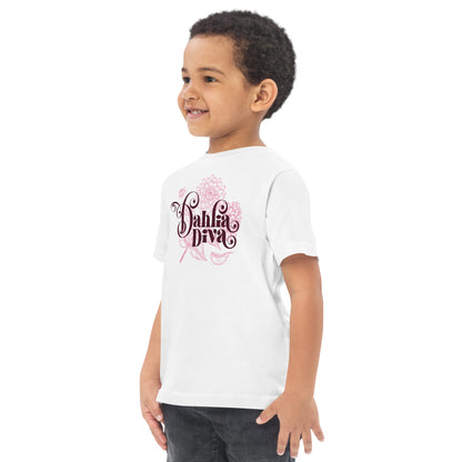 Dahlia Diva - Toddler Jersey T-Shirt
