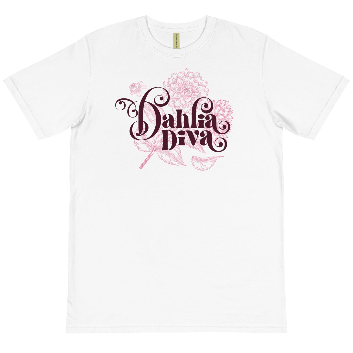 Dahlia Diva - Organic Cotton T-Shirt